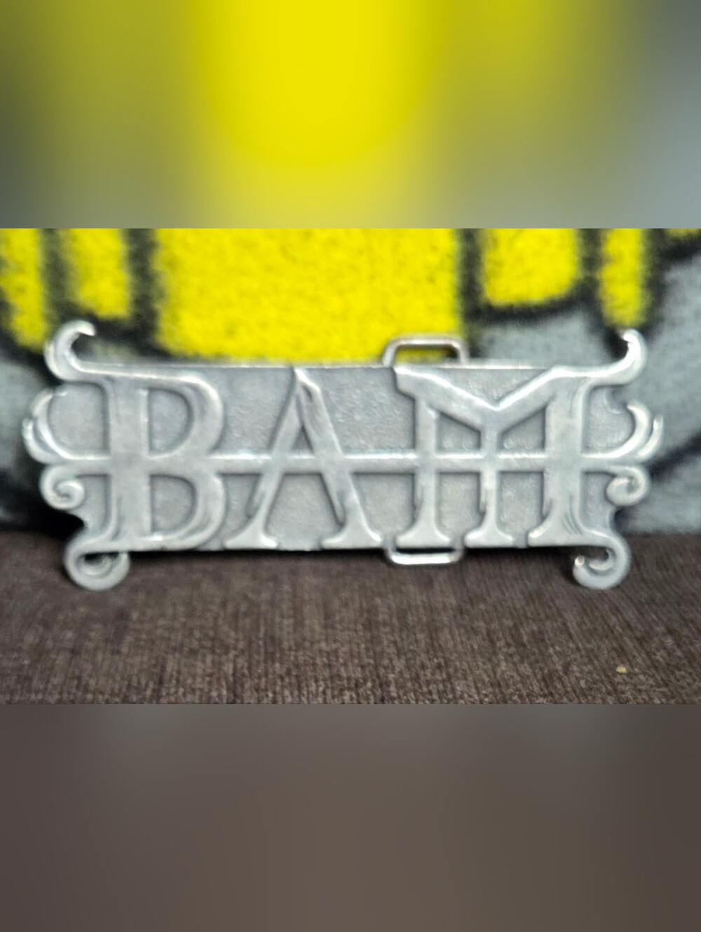 Bam Metal Belt Buckle